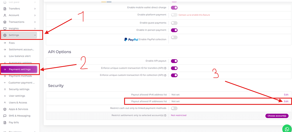 Set Ip Reputation Filtering Gui How to set up IP address filtering for payouts - Businesses - Tranzak ...